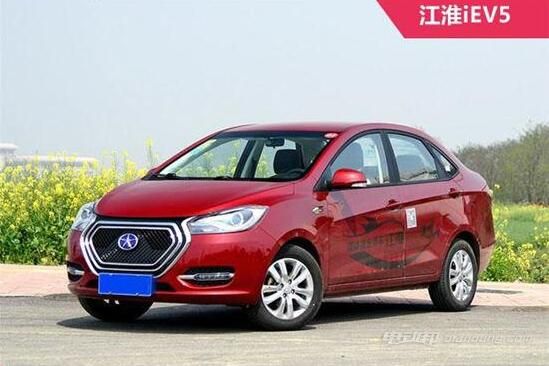10万元以下电动汽车: 江淮iev5