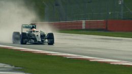 极限试驾Martin Brundle试驾F1 W06混合