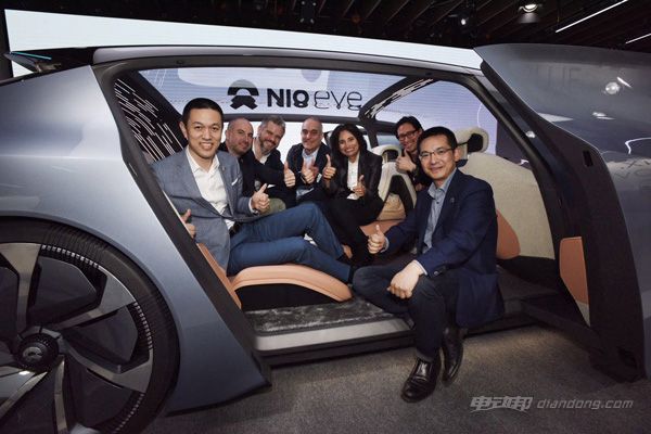 上海车展量产车型亮相 蔚来发布EVE概念车