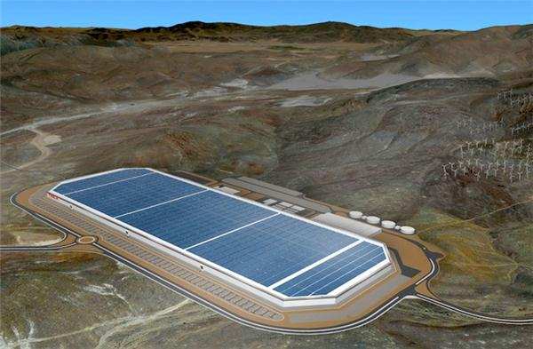 特斯拉内华达超级工厂内部生产线照片曝光