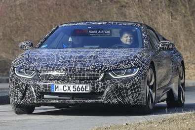 或达425马力 宝马新款i8有望于年底发布