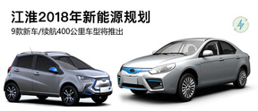 家族大幅壮大 解读江淮2018年新能源车型规划