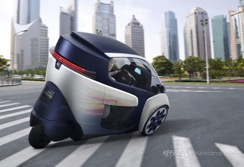 丰田两座电动汽车推荐:toyota i-road