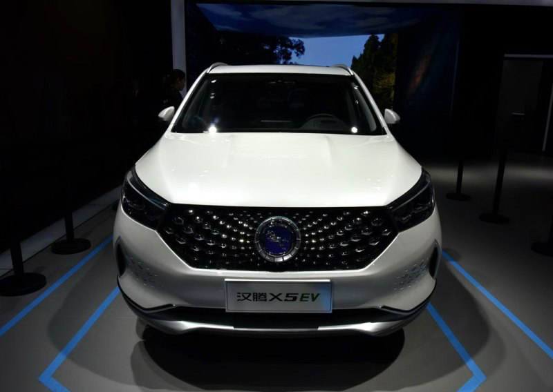 新能源汽车汉腾纯电动suv,新能源汽车汉腾x5ev车型介绍