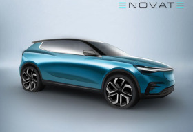 2019年交付 电咖旗下ENOVATE首款车型预告图发布
