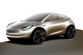 2019年3月发布，2020年初量产？ Model Y原型车批准生产