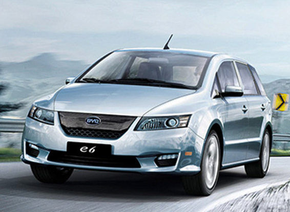 25-35万MPV：比亚迪e6外观