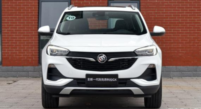 别克昂科拉小型SUV，换装17英寸轮圈，1.3T发动机，开起来更轻快