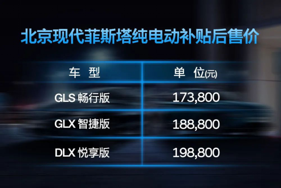 菲斯塔纯电动补贴后售价17.38万起 属于年轻一代的纯电动344