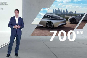 续航里程将超700公里! 奔驰EQS将于2022年发布 