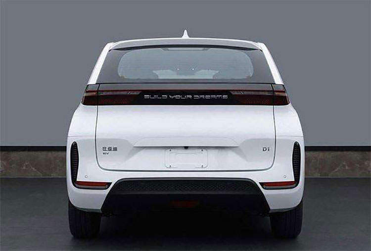 续航418公里专为滴滴研发比亚迪d1将于今晚正式发布图