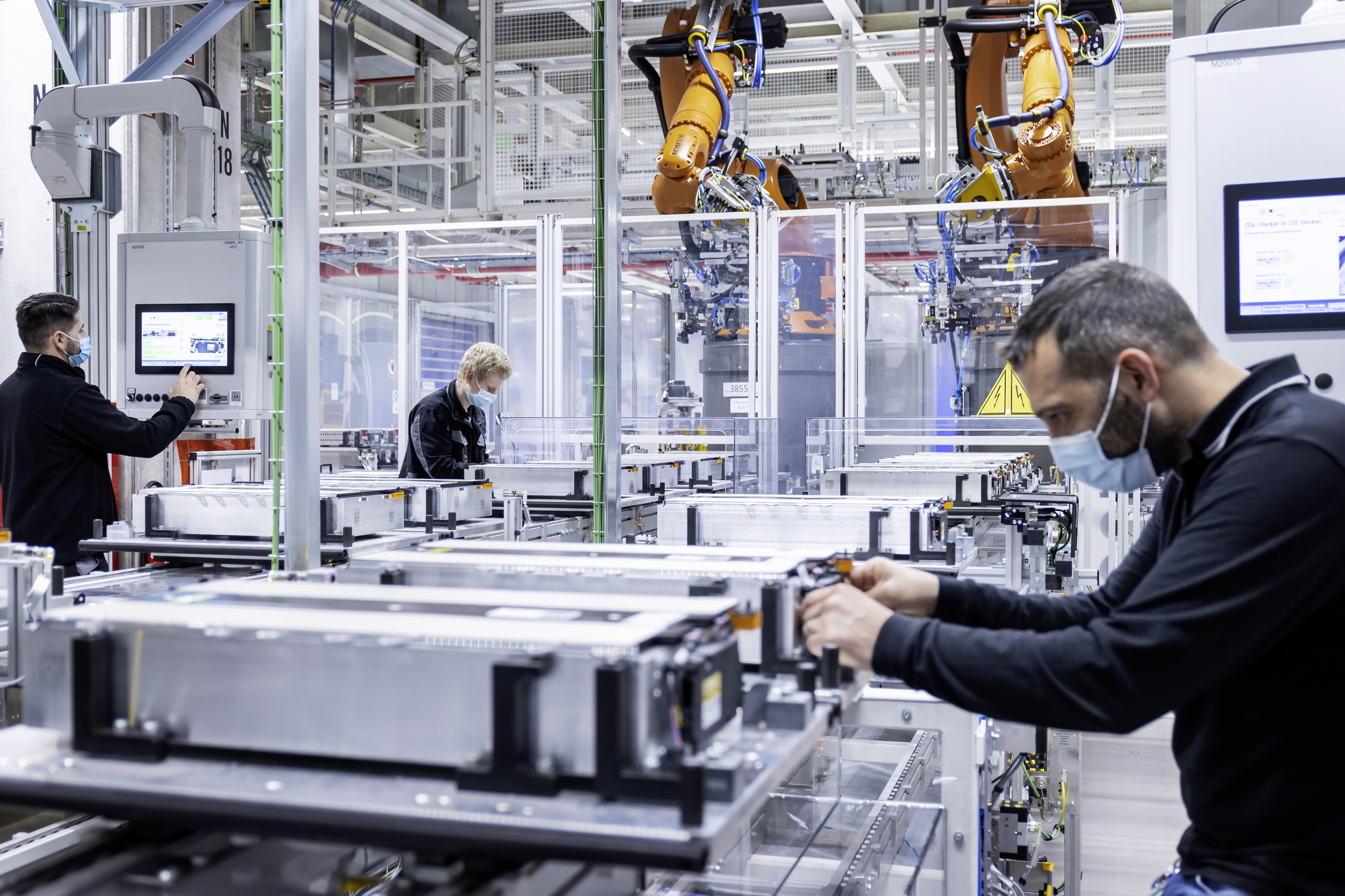 奔驰EQS电池包正式投产，4月15日全球首发