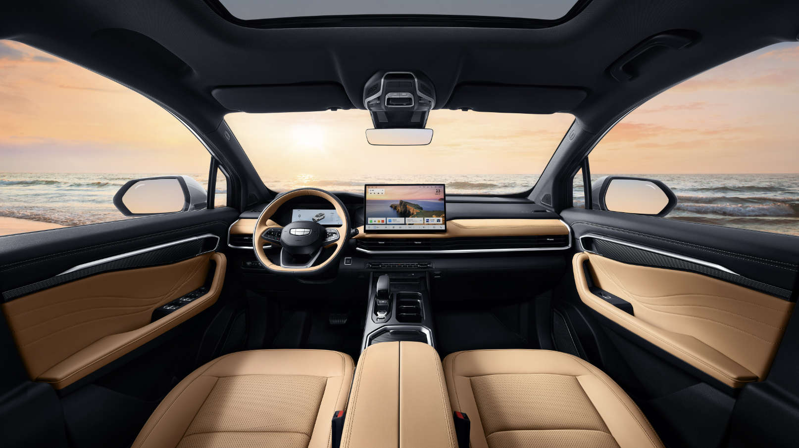 第三代豪越L内外饰曝光，打造全员C位的家庭出行座舱