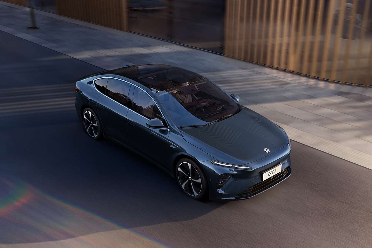 蔚来ET7适用新补贴的价格公布 43.666万元起售