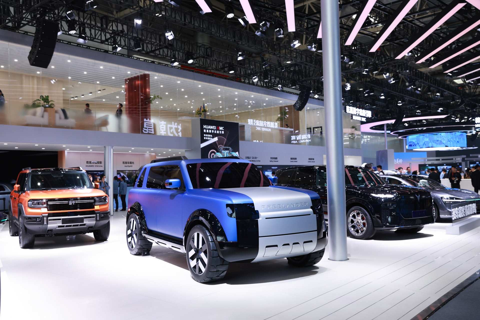 全系华为智驾，FREELANDER神行者携Concept97，登陆北京车展华为展台