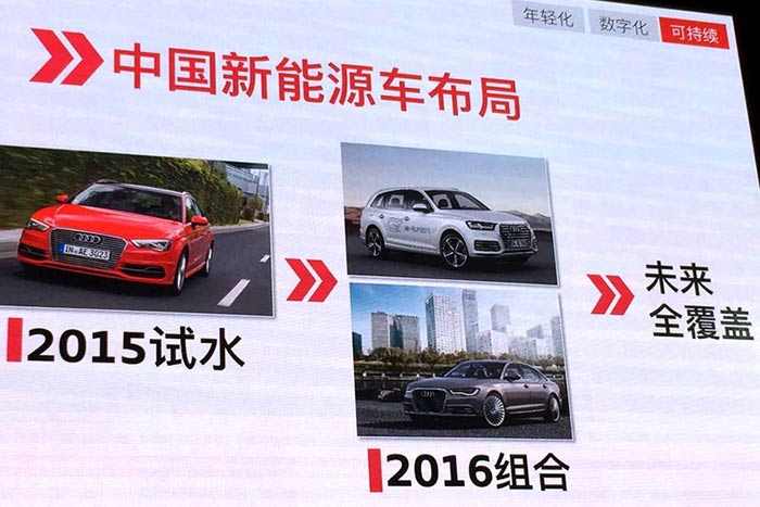 奥迪新产品规划曝光 两款插混车型今年入华