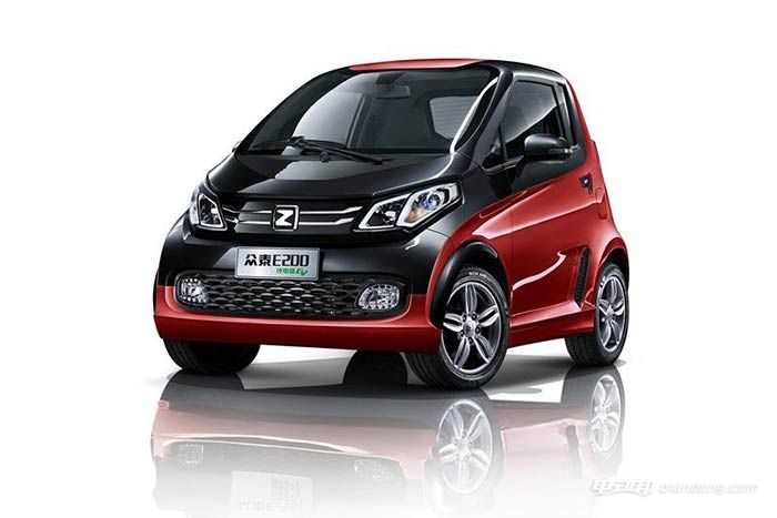 众泰E200电动车今年上半年投放 续航220公里 