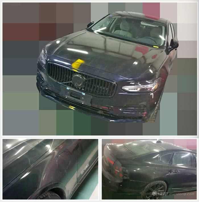 沃尔沃S90 T8插混版国内谍照曝光 有望7月上市