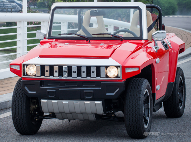 悍马只要10万 解析hummer电动高尔夫球车
