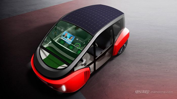来自瑞士的纯电动概念小车——绿洲