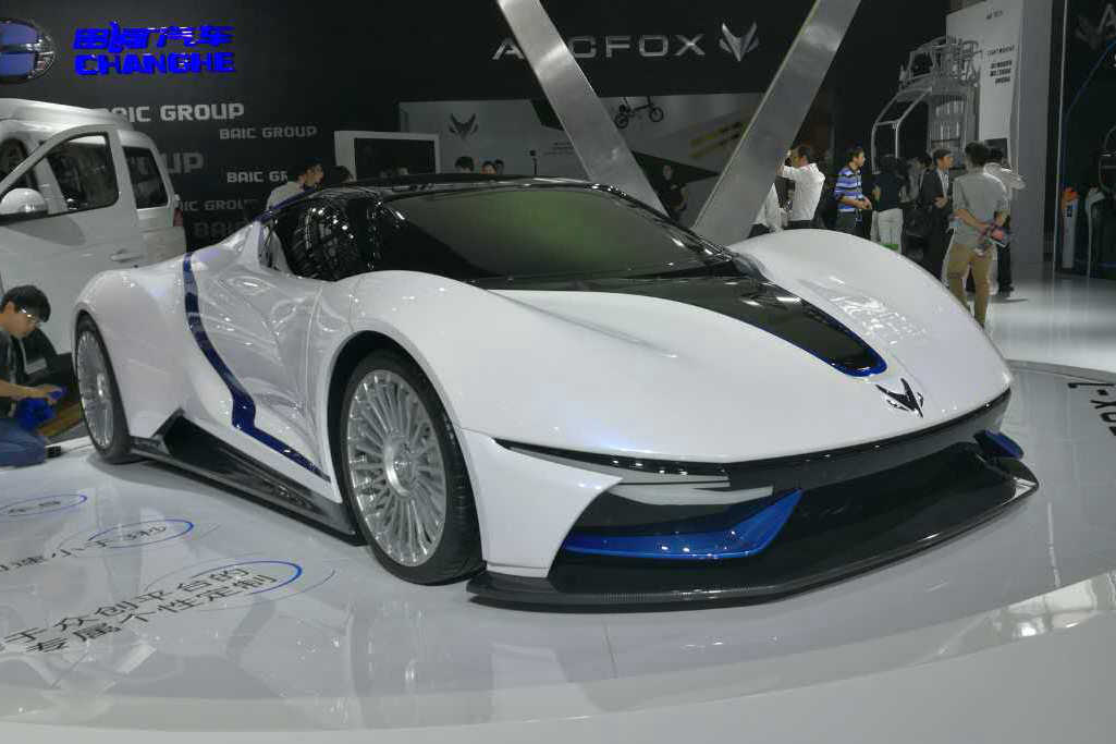 2018-04-21北汽arcfox-7gt跑车arcfox-7领航china gt来自中国的"狐狸"