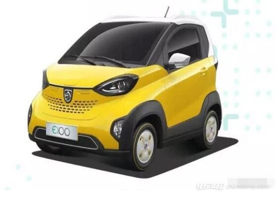 宝骏e100纯电动汽车将于明年上市