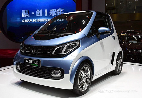 眾泰純電動車e200價格及車型介紹