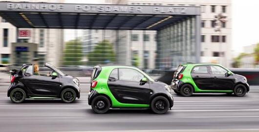 奔馳smart所有車型明年將有電動版