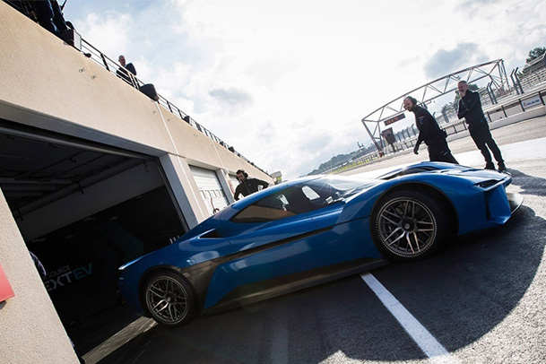 蔚来EP9无人驾驶车创每小时257公里最快记录