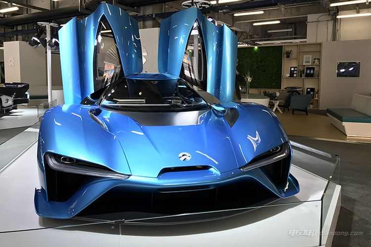 上海车展将亮相 蔚来ep9更多国内实车照片