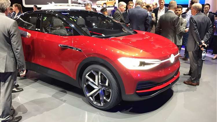 跨界SUV/续航可达500km 新款大众I.D.Crozz正式发布