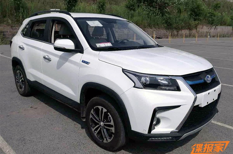 沿用家族式外观 曝北汽幻速s5-ev申报图