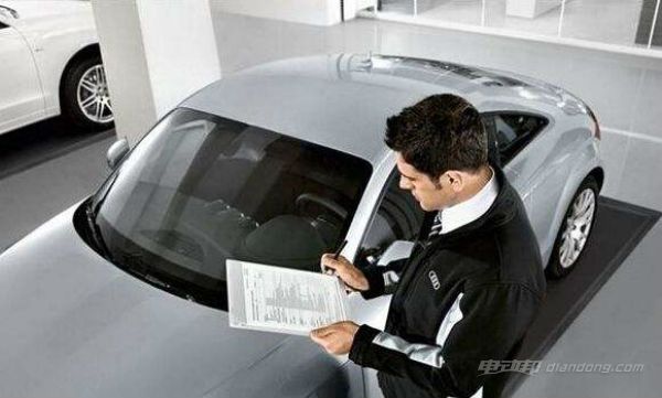 验车流程:外观检查