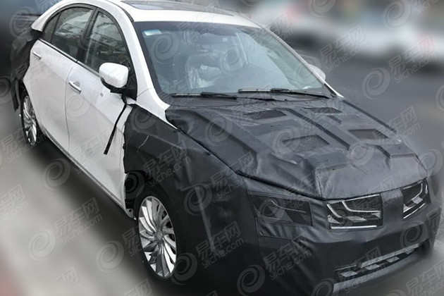 2019年上市 帝豪油电混动版谍照曝光