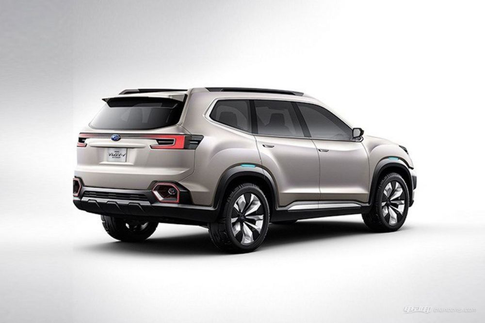 斯巴鲁viziv-7车型介绍:车尾