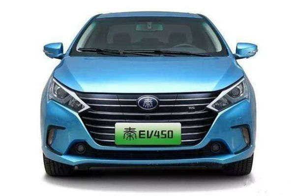 比亞迪秦ev450新能源汽車怎麼樣——外觀