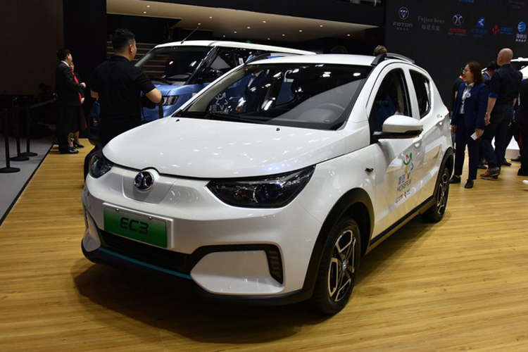 北汽新能源EC3将于第三季度上市 综合续航261公里