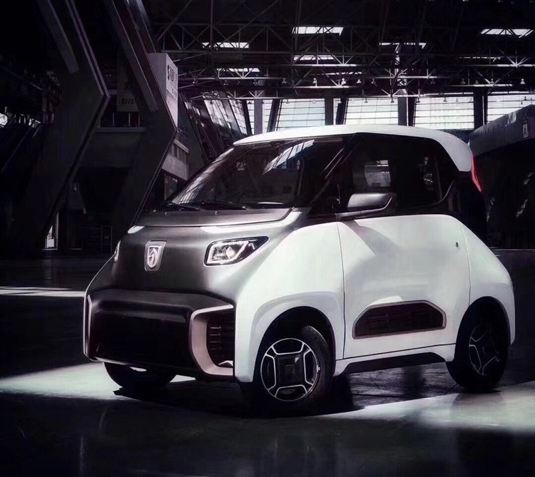 宝骏公布全新电动车e200的官图,两门两座个性十足