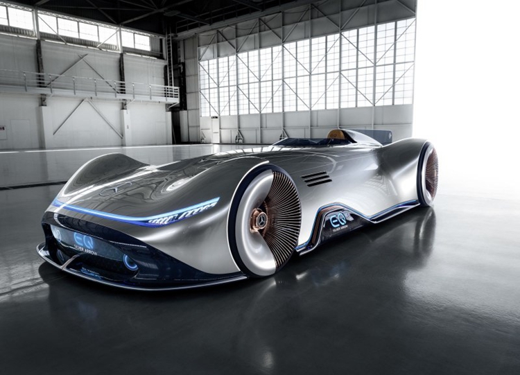 未来与经典的融合,奔驰eq silver arrow concept官图发布