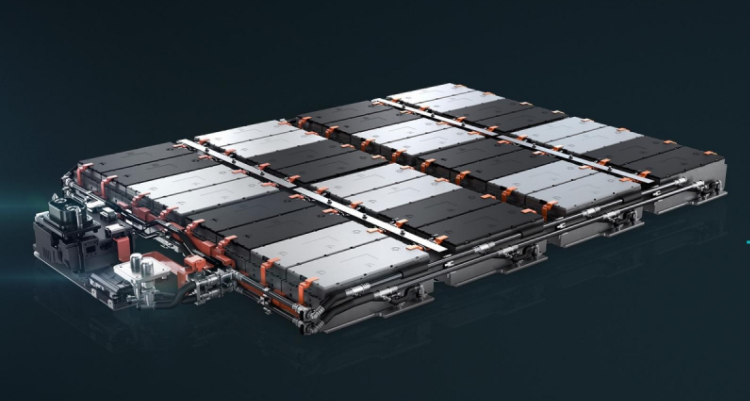 蔚来 es8 电池 pack (图片来自蔚来汽车官网)