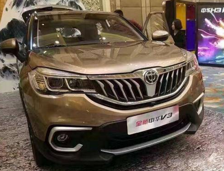 將上市小型suv:新款華晨中華v3