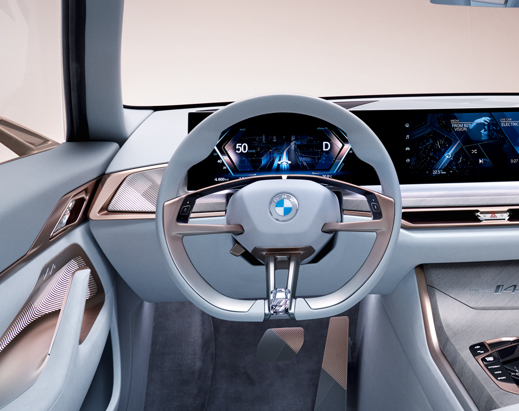 全新设计语言/超薄电池等等 详解宝马 i4 概念车