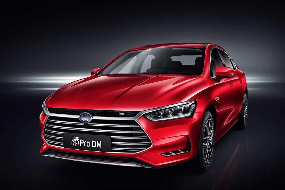 18万左右的纯电动汽车,比亚迪秦pro dm配置丰富 【图】