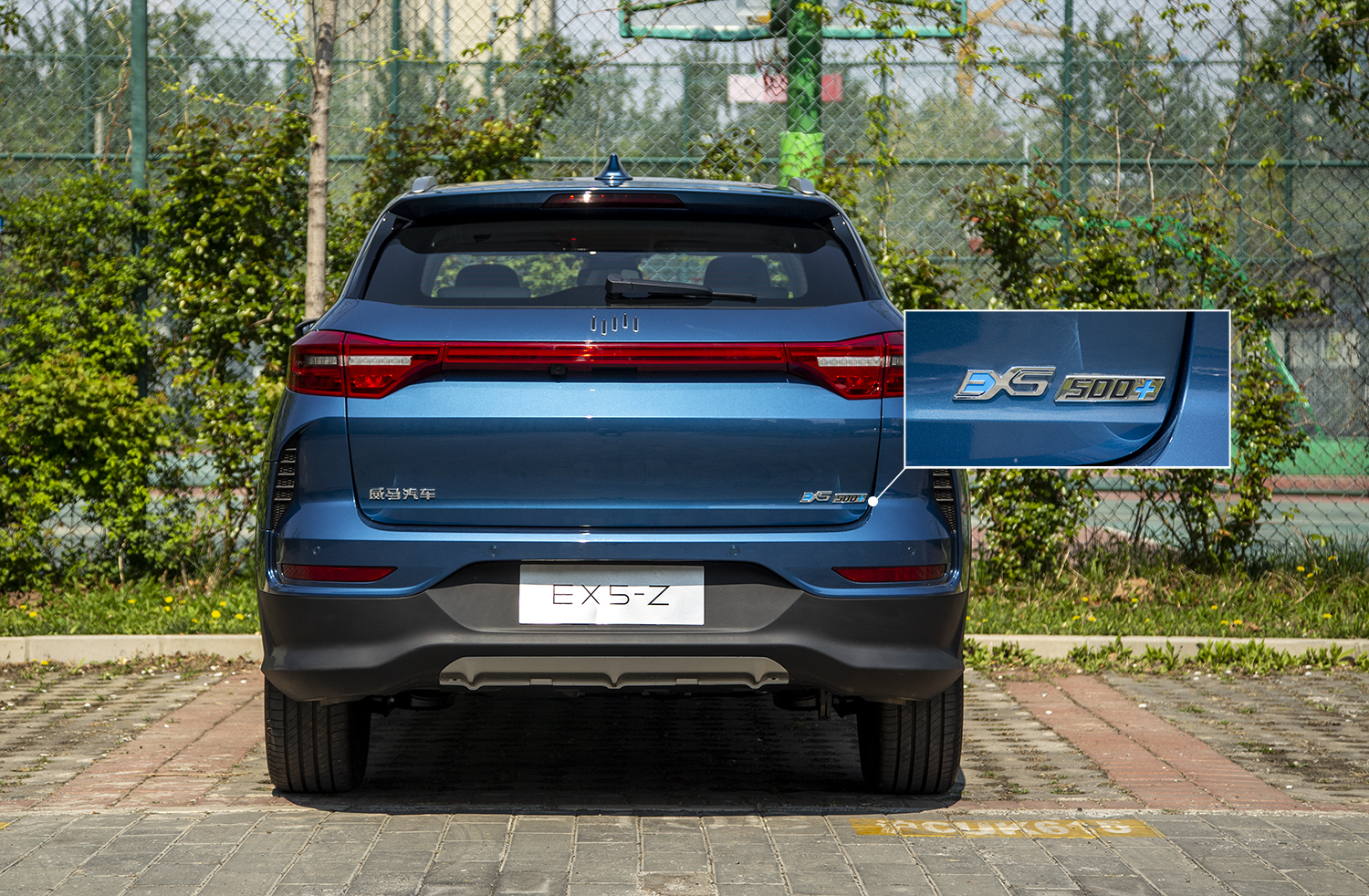 威马ex5-z静态实拍