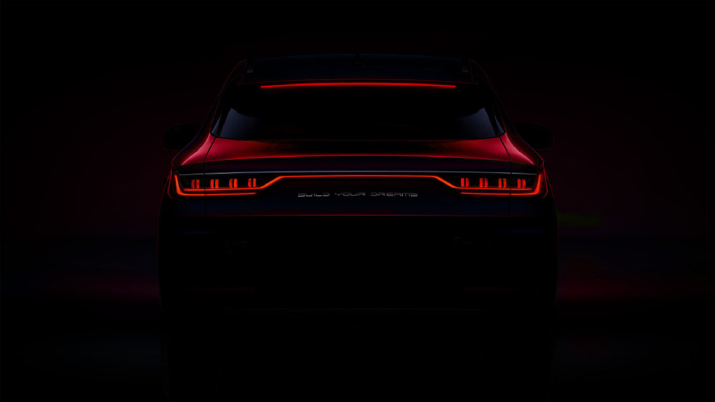 比亚迪宋plus ev预告图放出!龙爪大灯 贯穿尾灯超炫酷!