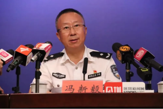 深圳市公安局交警支队副支队长冯新毅(汽车之家)