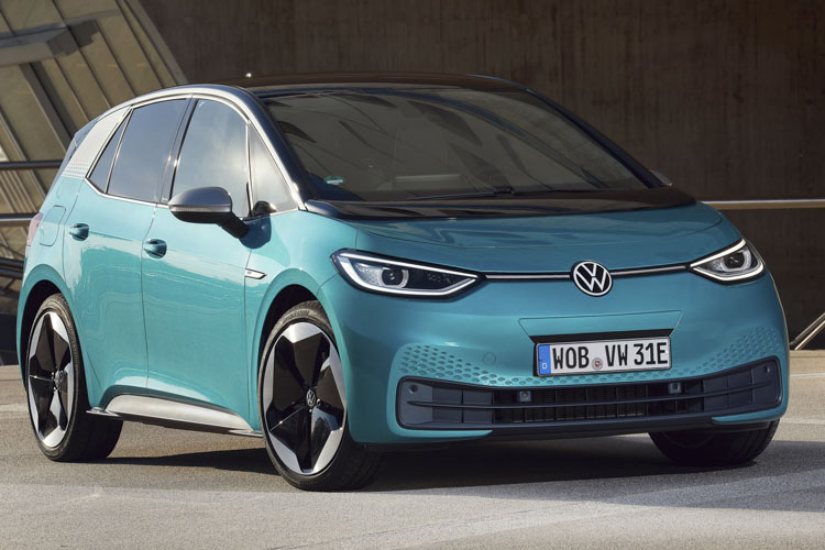 大众ID.3成欧洲10月销量最高电动车