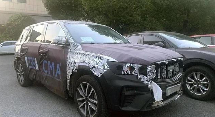 吉利全新suv-kx11路试谍照曝光