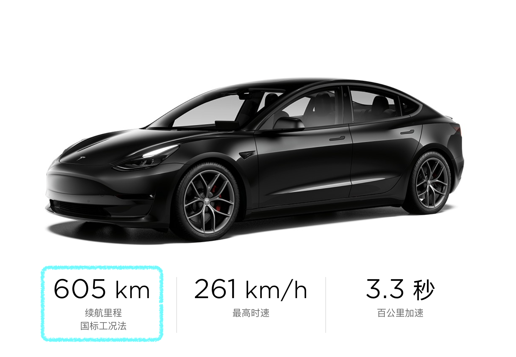 特斯拉新款model3上市2499万起