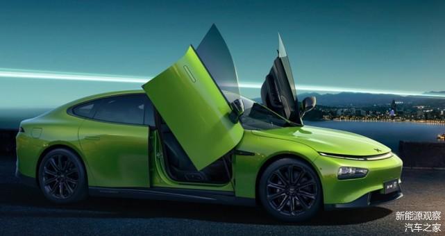 小鹏又成功了3669万圆梦飞翼门设计感大幅提升